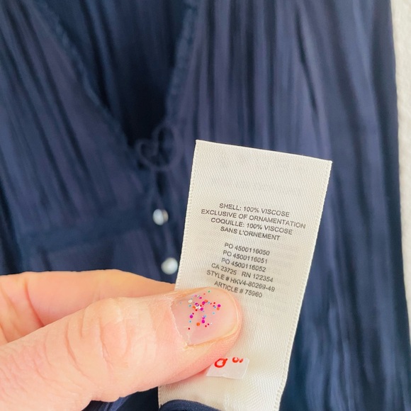 Wilfred Navy Blue Midi Dress - Picture 13 of 16